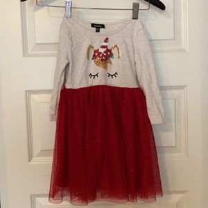 Zunie girls Christmas dress. Size 5t